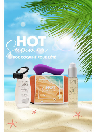 Box Hot Summer parfum pour le couple Monoï